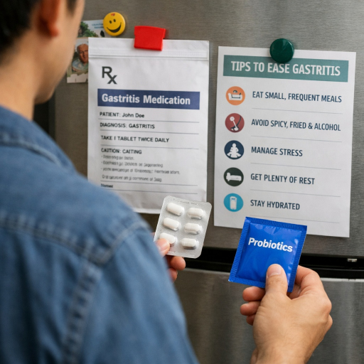 胃炎吃益生菌有用嗎？3步修復法，無痛打造「胃友善」健康環境！